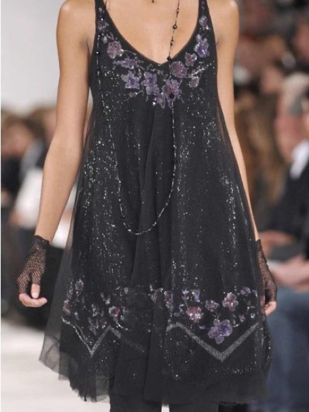 Ralph Lauren Collection Vintage Runway 2010 Natalia Cocktail Dress - Size 8